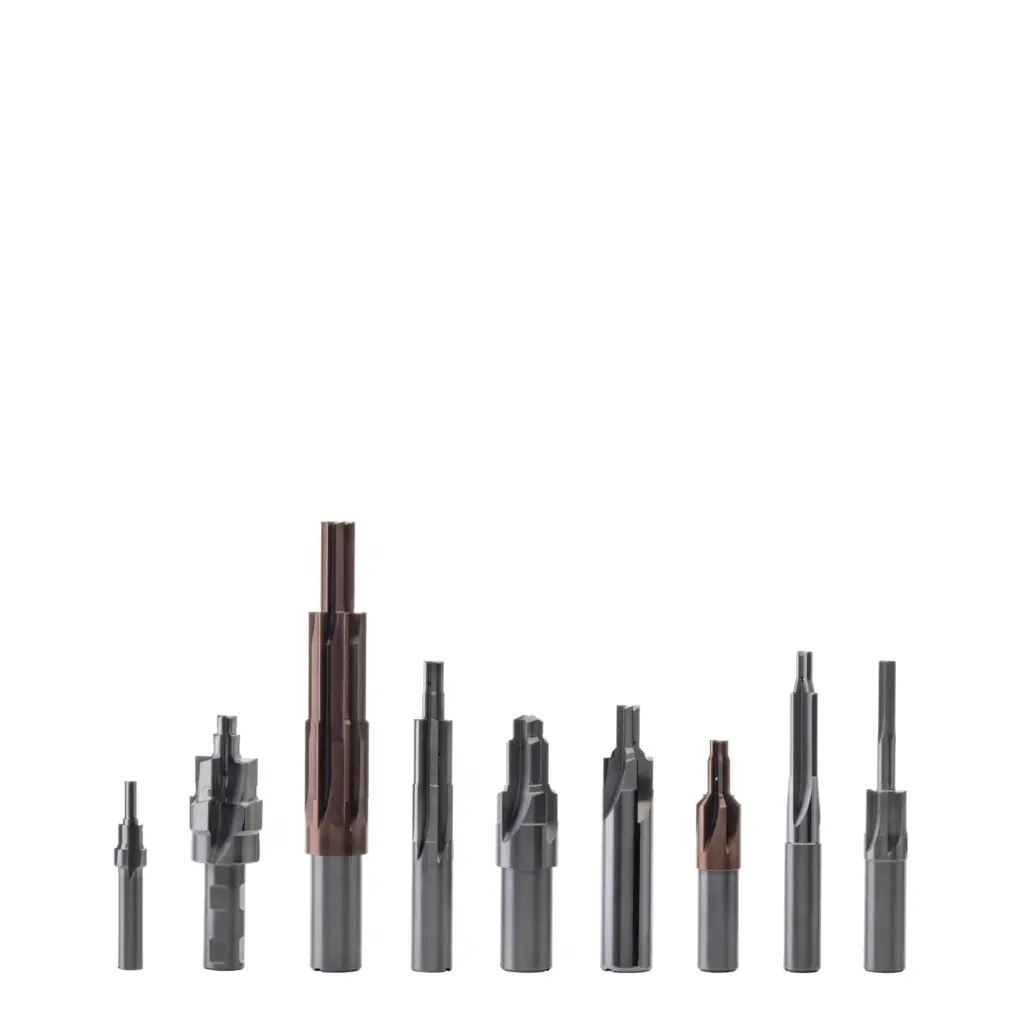 Alesatori speciali in M.D. per lavorazione acciai, ghisa , Alluminio, Aisi, Titanio, Inconel